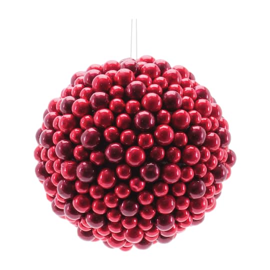 Melrose 6" Red Foam Ball Ornaments, 2ct.